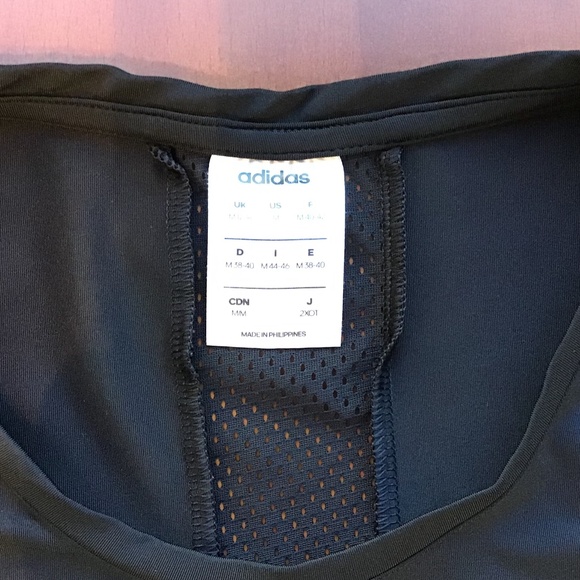 ⭐️Sold⭐️Adidas Climalite Gym T-Shirt - Black - Picture 3 of 4